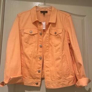 Talbots peach color jacket new with tags